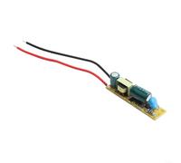 Fuente de alimentación LED para bombillas, acuarios y luces de pista, transformador fiable con protección contra cortocircuitos (B 5-18W 120MA)
