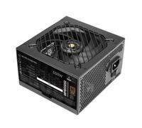 Mars Gaming MPB550SI, Fuente Alimentación ATX 550W, 7 Años Garantía, 80Plus Bronze 230V, 90% Eficiencia, Ventilador SI Extreme Silence, Tecnologías AI2-RPM,Condensadores Japoneses, Negro