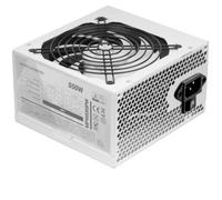 Mars Gaming MPIII550P, Fuente Alimentación ATX 550W, 5 Años de Garantía, 85% Eficiencia, Sistema Digital APFC, Ventilador FDB 120mm AI-RPM, Tecnologías DC-DC y SMD, Cables Planos Extralargos, Blanco