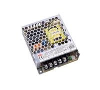 Fuente de alimentación Meanwell 50 W 12 V, modelo LRS-50-12 Switching, voltaje constante, no impermeable IP20, transformador de CA 220 V a CC 12 V, compatible con tira de LED