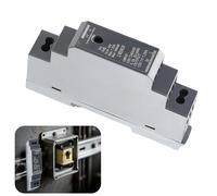 Fuente de Alimentación para Carril DIN 12V DC 1,25A 15W, Entrada 200-240 VAC 50/60Hz, para Automatización Doméstica y Sistemas de Seguridad, Compatible con TS 35/7,5 y TS 35/15, Montaje Fácil