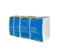 Fuente de Alimentacion para Carril DIN Fuente de alimentación conmutada NDR-75W, 120W, 240W, 480W, 12V, 24V y 48V(NDR-120-12V 10A)