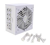 Fuente de alimentación para juegos de 850 W, modulares, gestión de cables, silencioso, ventilador de rodamiento hidráulico de 120 mm