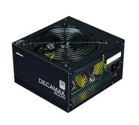 Fuente de Alimentación Zalman 600W Certificación 80 PLUS DecaMax Ventilador 120mm Negro
