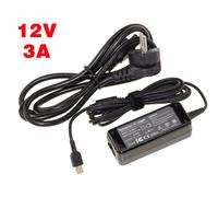 Fuente de Alimentación para Portátil 12V 3A Conector Cuadrado - Lenovo THINKPAD