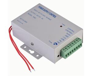 Fuente de alimentación para sistema de entrada de acceso a puertas, voltaje mundial AC110-240V a DC12V3A30W con protección contra cortocircuitos,