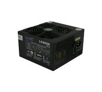 Fuente de alimentación PC 550W - LC POWER - LC6550 V2.2 - Certificada 80PLUS - Ventilador silencioso de 120mm - Garantía de 2 años