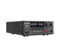 Fuente de Alimentación Regulable, 0-15V 0-60A Conmutación de CC regulada Fuente de alimentación de banco con mando codificador, interruptor de encendido/apagado de salida, OVP y OCP Jesverty SPS-1560H