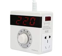 Fuente De AlimentacióN Regulable AC220V 4000W SCR Regulador de voltaje ajustable Controlador de temperatura Tablero Dimmer Dimmer Motor Controlador de velocidad Laboratorio Estabilizador de voltaje