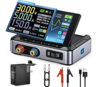 Fuente de Alimentacion Regulable,DPS-150 30V 5A CNC DC Adjustable Power Supply con 4 Dígitos IPS Display, Power Ripple <20mV PD/QC/DC Input PC programable Switching Power Supply