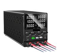 Fuente de Alimentacion Regulable, Fuente de alimentación de CC digital variable de dos canales, regulador de voltaje, funciones serie-paralelo, reparación de portátiles(SPS3010-2KD)
