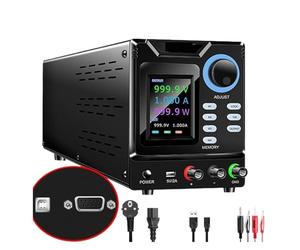 Fuente de alimentación RS232/USB ajustable 1000 V, 400 V, 300 V, 200 V, 600 V, 1 A, 30 V, 10 A, almacenamiento de memoria, salida, software for PC(300V 1A 300W,AC 220V)