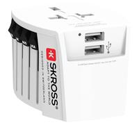 Fuente de alimentación - SKROSS - MUV USB - 2 puertos USB - 2100 mA - Adaptador de viaje