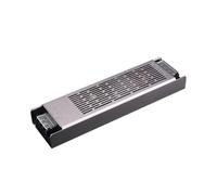 Fuente de alimentación Slim 200W 24V DC para tiras LED, ideal para iluminación decorativa y proyectos de iluminación personalizables.