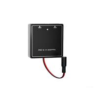 Fuente de alimentación solar portátil dual USB con regulación de voltaje 5V 3A para teléfonos inteligentes, tabletas y cámaras digitales (hembra)