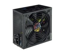 Tooq TQAPOLO-600SP - Fuente de Alimentación ATX 600W con PFC Activo, Negro