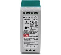 Fuente de Alimentación Trendnet TI-M6024 60W Certificación CE UL DIN-rail