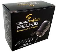 Fuente de Alimentación Universal Bipolar y Automático con 6 Conectores SOUNDSATION PSU-30 Voltajes 3/4.5/5 / 6/7.5/9 / 12V Intensidad 1000mA- Rockmusic España