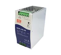 Fuente de alimentación WDR-240-48: impulso para carril DIN 240W 48VDC 5A 180-...
