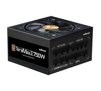 Fuente de Alimentación Zalman 750W 80 Plus Gold TeraMax TMX2 Modular Ventilador Silencioso Protecciones Avanzadas