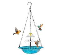 Fuente de baño Solar Bird - Bomba de agua en cascada de energía solar, decorativo al aire libre Birdbath característica, Eco-Friendly Garden Fountain | Perfecto para jardín, patio, patio, césped