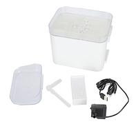 Fuente de Bebida automática para Mascotas, alimentador de Agua para Perros y Gatos con alimentación USB, Gran Capacidad de 2 litros con Filtro Mejorado, dispensador de Agua (Jane Eyre Blanca
