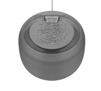 Fuente de bebida Martin para gato y perro pequeño negro 21x21x15 cm 2,5 ltr