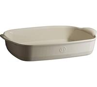Fuente de cerámica rectangular para horno de Emile Henry, cerámica, arcilla, 42 x 27 x 9 cm