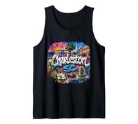 Fuente de Charleston South Carolina SC USA Camiseta sin Mangas