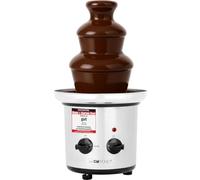 Fuente de Chocolate Clatronic® | para frutas y pasteles | chocolate caliente y líquido para brunch, fiesta, Navidad, Nochevieja | cuencos profundos + fuentes de acero inoxidable | SKB 3248