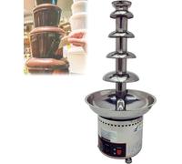 Fuente de chocolate de acero inoxidable 304, funcionamiento continuo de 12 horas, control digital de temperatura, versátil máquina de fondue para bodas, fiestas y eventos
