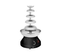 Royal Catering Fuente De Chocolate eléctrica Cascada Fodue RCCF-210 (250 W, 5 Niveles, 30-110 °C, 4 L Capacidad, 10-12 h Ciclo de trabajo)