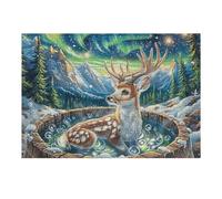 Fuente de Deseos de Bosque mágico Puzzle 300 Piezas Colorido Cartón Rompecabezas Familiar para Toda La Familia Juguete EduGatoivo 3D Maquetas Construir 300 PCS