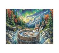 Fuente de Deseos de Bosque mágico Puzzles 500 Piezas Alivio Estrés Familiar Rompecabezas 3D para Toda La Familia Juguete EduGatoivo Desafío Intelectual 500 PCS
