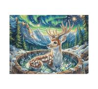 Fuente de Deseos de Bosque mágico Puzzles 500 Piezas Juguete EduGatoivo 3D Interactivo Rompecabezas Familiar para Toda La Familia Entretenimiento Creativo Decorativo 500 PCS