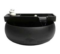 Fuente de Escritorio, Fuente de Mesa Cascada Interior Oficina meditación Ambiente Relajante for el hogar y la decoración(B~Small)