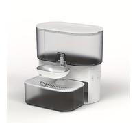 Fuente de inalámbrica para mascotas de 3L, no necesita filtro, dispensador de agua automático para gatos y perros con carga USB, bebedero y limpio