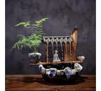 Fuente De Mesa con Cascada, Humidificador Y Elemento Decorativo para El Hogar Y La Oficina, Adorno Relajante para El Escritorio. G 16.5 * 10.2 * 15.3IN