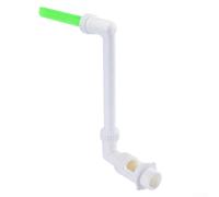 Fuente de piscina con boquilla fluorescente y aspersor de cascada ajustable, diseñada para crear un ambiente nocturno y promover la oxigenación de la piscina