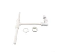 Fuente de piscina de doble chorro de agua con control ajustable para altura y flujo, crea un refrescante spray de agua para piscina