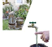 Fuente de regadera con pico que fluye invisible,Fuente Flotante De Fuente De Grifo Invisible Mágica,Fuente de Agua Flotante de imitación para decoración de Arte de jardín de Bricolaje (1pcs)