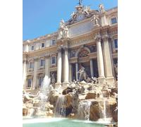 Fuente De Trevi Diamond Painting Kit Completo, Diamond Painting Roma Pintura Diamante Adultos, DIY 5D Quadrado Cuadros de Diamantes, Puzzle Diamantes Punto de Cruz Hogar Decoracion Pared 40x50cm -y7
