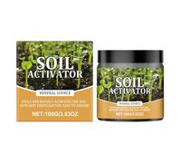 Fuente mineral activador del suelo | Al aire libre y en el suelo que cultivan plantas alimentos | 100 g suministros accesorios de jardín profesionales naturales para jardinería flores de frutas para p