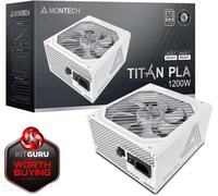 Fuente Montech Titan PLA 1200W 80 Plus Platinum PCIE5 (Cybenetics Platinum)