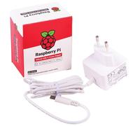 Fuente Oficial USB-C Para Raspberry Pi 4, UE Blanca - RASPBERRY-PI
