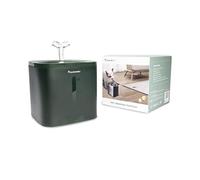 Fuente para Gato, 2L, Verde, Filtro Triple y Bomba de Agua, Certificado CE y RoHS