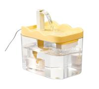 Fuente para Gatos - Apagado Inteligente | Bomba Silenciosa, Bebedero para Gatos De Gran Capacidad, Bebiendo, Cachorros, Mascotas, Interior, Hogar, Apartamento, Dormitorio