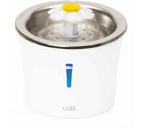 Fuente para gatos Catit Flower Acero inoxidable 3L iluminación LED