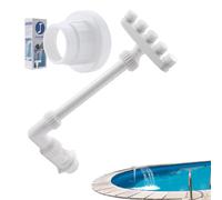 Fuente para piscina, 5 cabezas ajustables, aspersor en cascada , spray refrescante para jardín, patio, lagos, parques, de hidromasaje, hoteles, spas