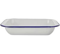 IBILI FUENTE RECTANGULAR BLANCA 27 CM